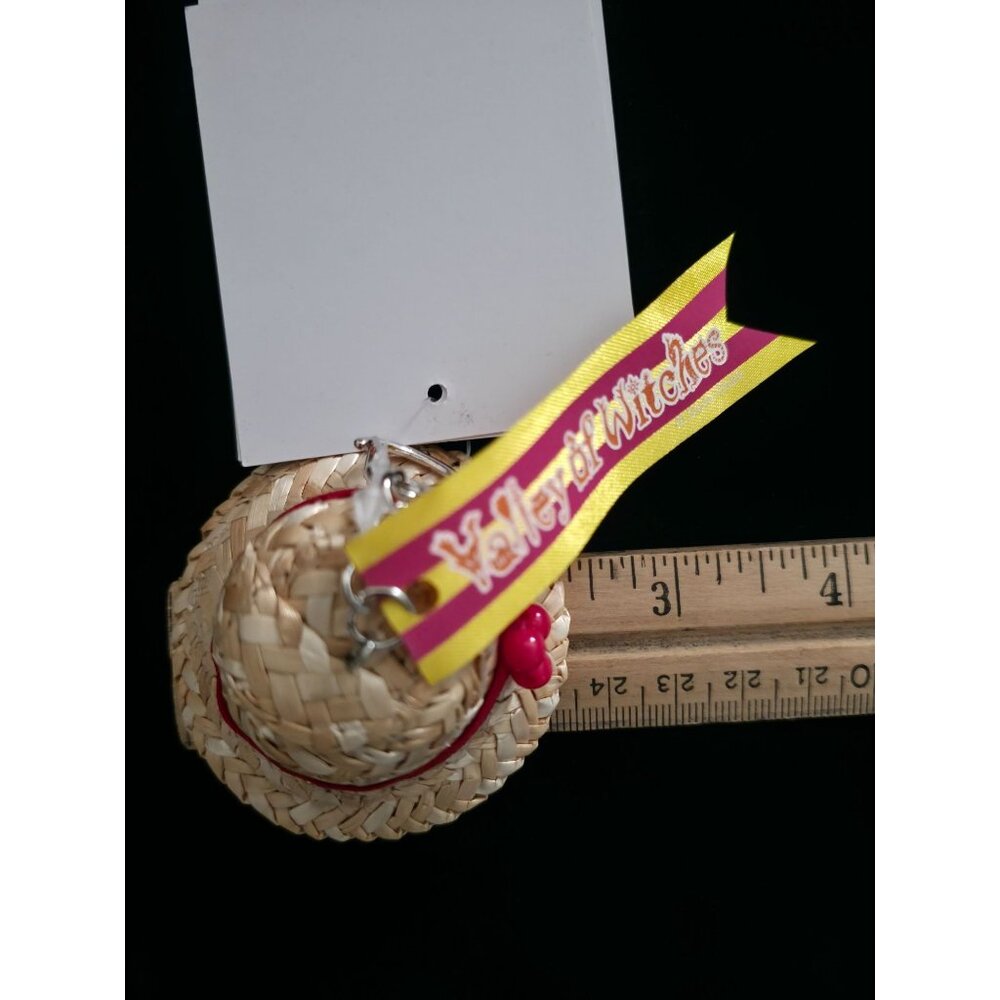 Studio Ghibli Park Japan Valley Of Witches SOPHIE Woven Straw Hat Keychain Charm - Picture 6 of 7